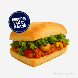 Broodje oude kaas tapenade
