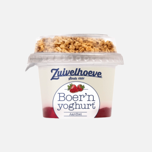 Boer’n yoghurt aardbei muesli