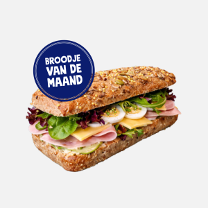 Broodje ham / kaas / ei